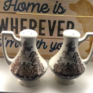 Vintage salt and pepper shaker set